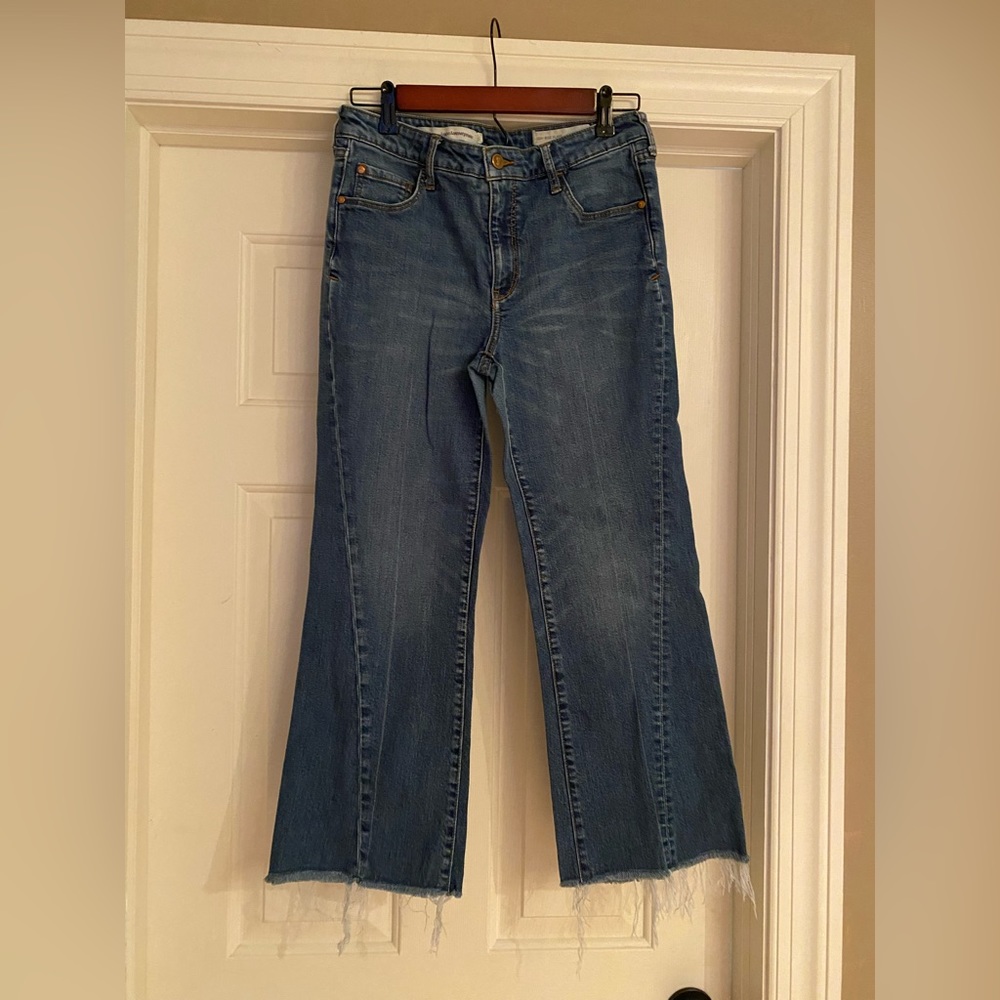 Pilcro high rise crop flare jeans Size 29